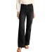 Women's Wide Leg Jeans High Waisted Straight Leg Stretchy Denim Pants with Pockets WLL003